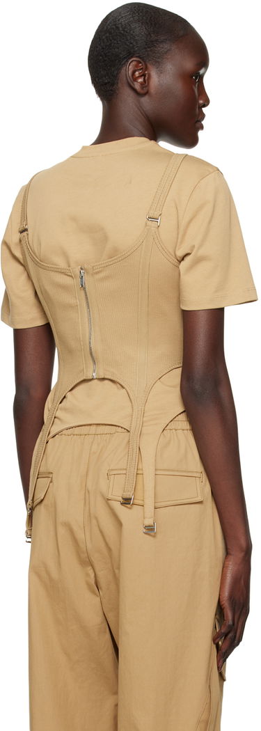 Потник Dion Lee Combat Corset Tank Top Бежово | C3095R23, 2