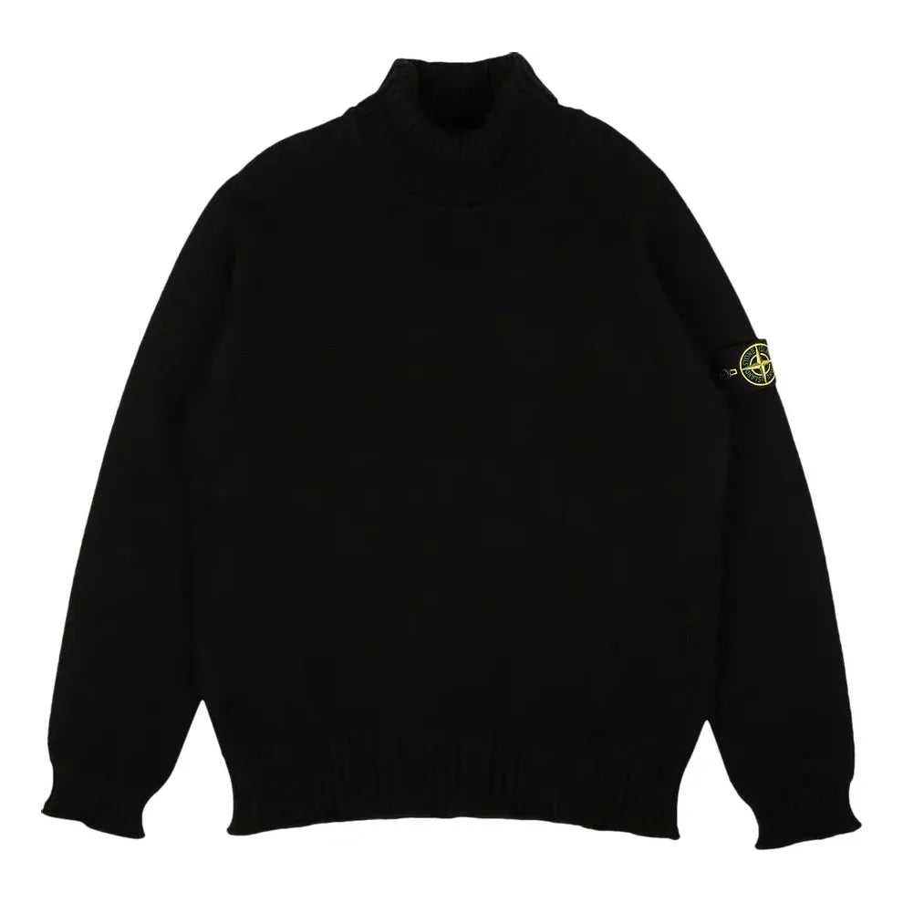 Пуловер Stone Island Turtleneck Черно | 7715505A2-V0029, 0