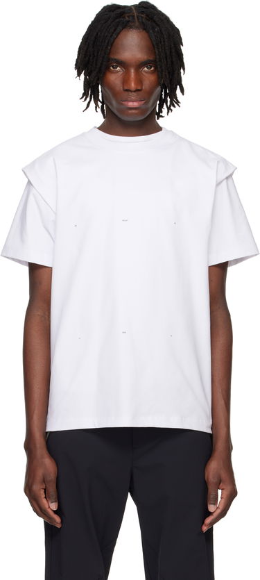 Тениска HELIOT EMIL HELIOT EMIL Outline Logo T-Shirt Бяло | PRESS25_M_09_089_WHT02_CO, 0