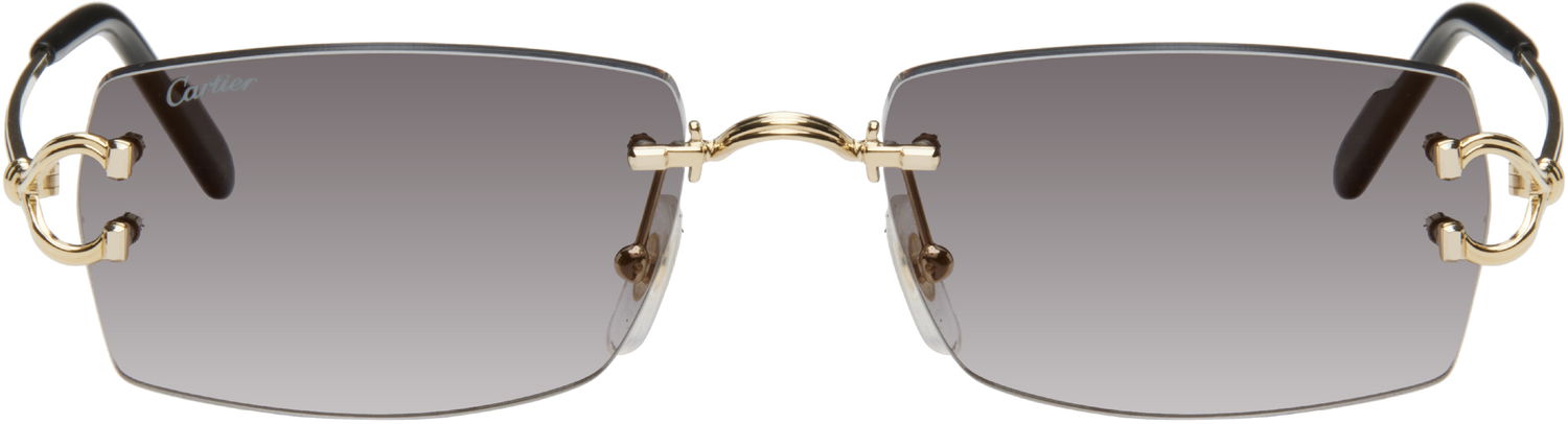 Слънчеви очила Cartier Cartier 'Décor C Classique' Sunglasses Сиво | CT0550S-001, 0