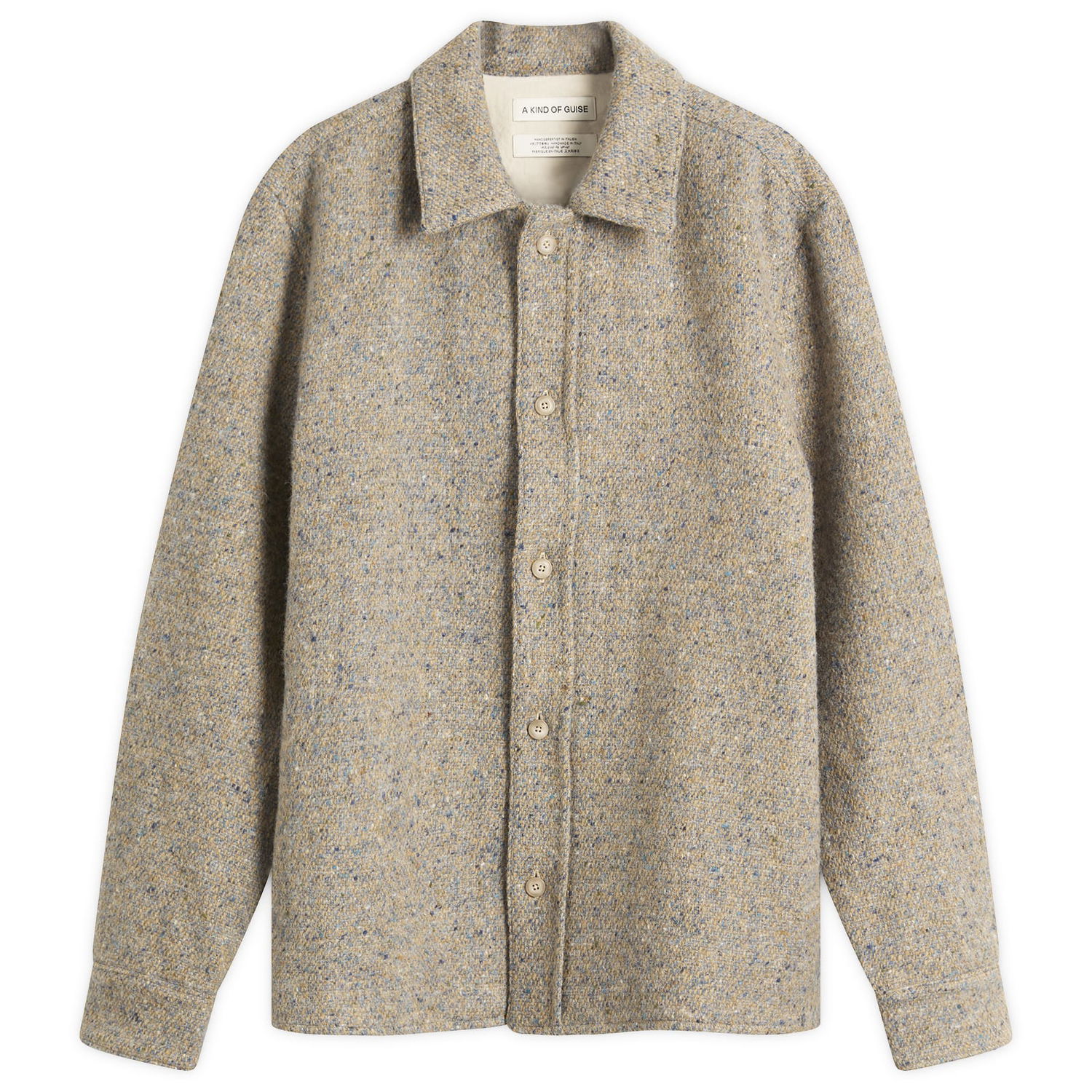 Яке A Kind of Guise Cullu Speckled Tweed Overshirt Многоцветен | 157-14804-626, 1