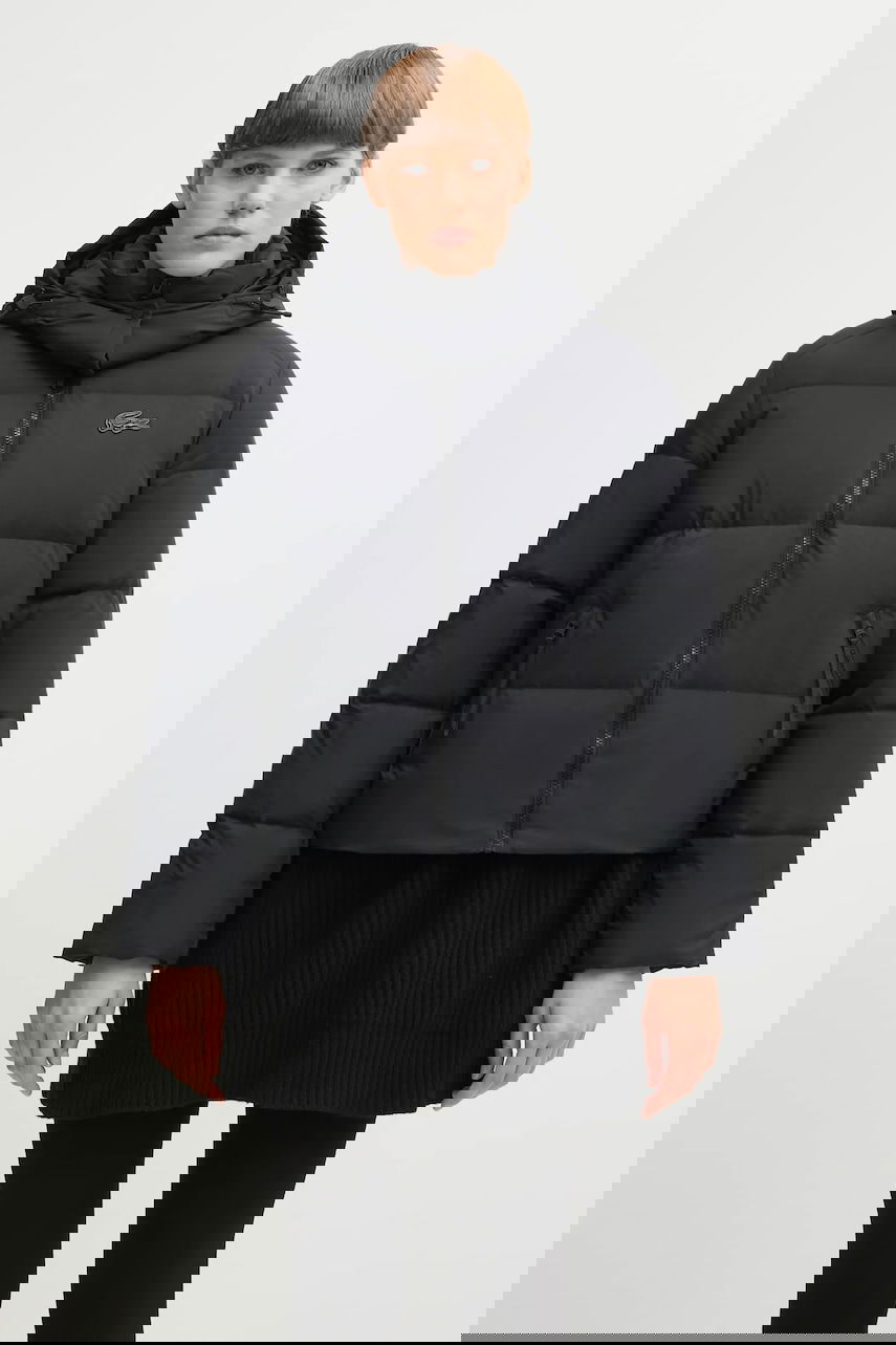 Пухо яке Lacoste Hooded Puffer Jacket Черно | BF3262, 0