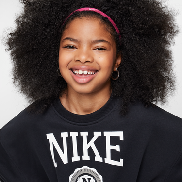 Суитчър Nike Sportswear Club Fleece Crewneck Sweatshirt Черно | HJ3373-010, 4