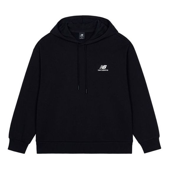 Суитчър New Balance Essentials Hoodie Черно | AMT13341-BK