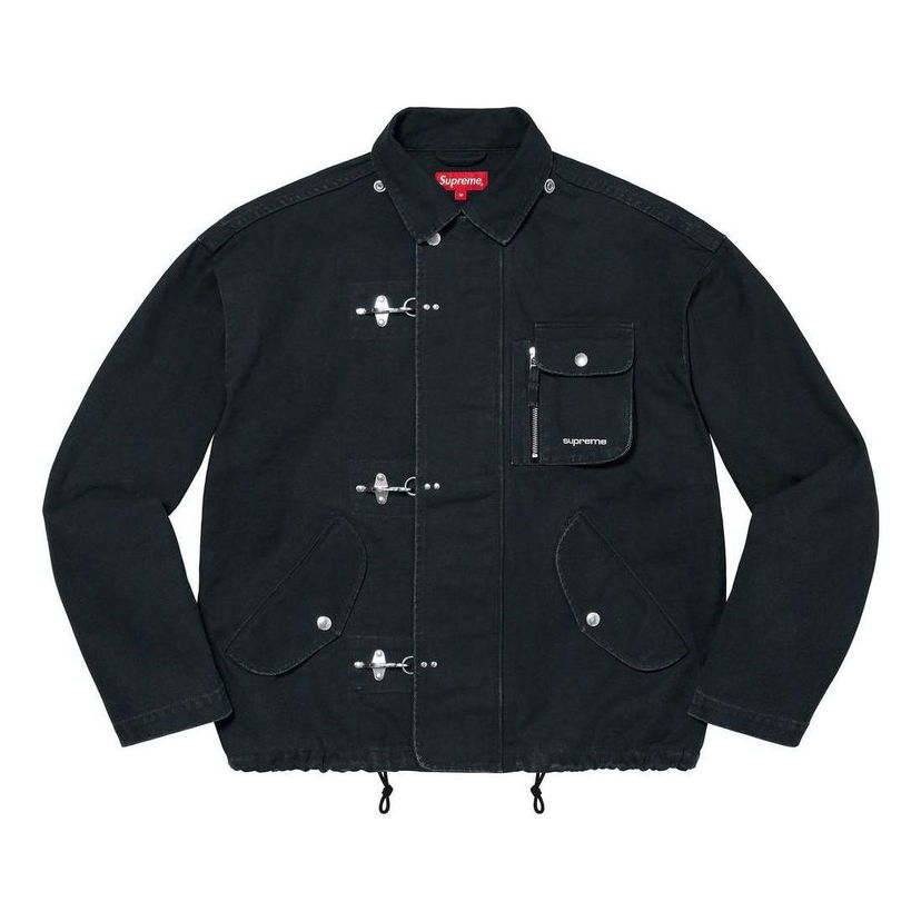 Парка Supreme Canvas Clip Jacket Черно | SUP-SS23-062