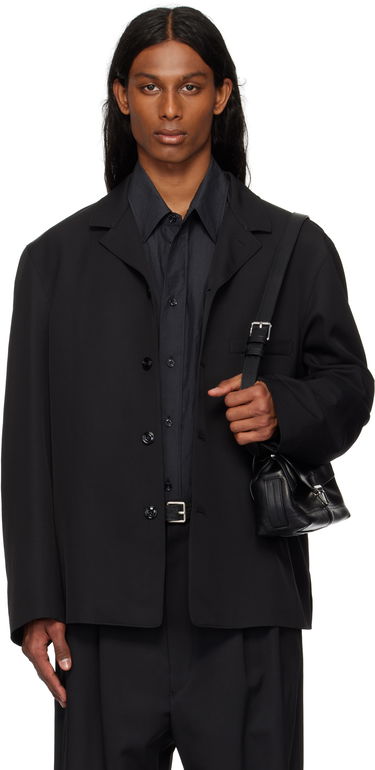 Яке LEMAIRE Lemaire Tailored Shirt Jacket Черно | JA1064 LF1362, 0