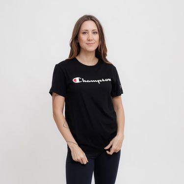 Тениска Champion Short Sleeve T-Shirt Черно | 118090-KK001, 0