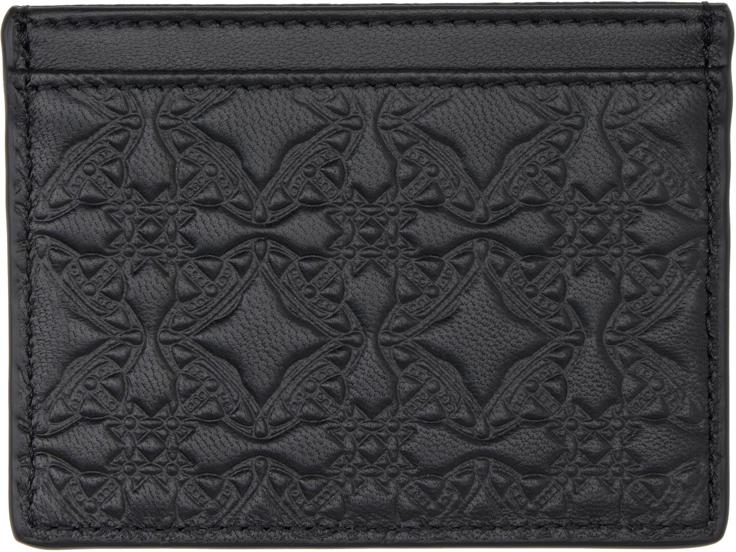 Портфейл Vivienne Westwood Vivienne Westwood Embossed Flat Card Holder Черно | 54030006W-L003E-, 1