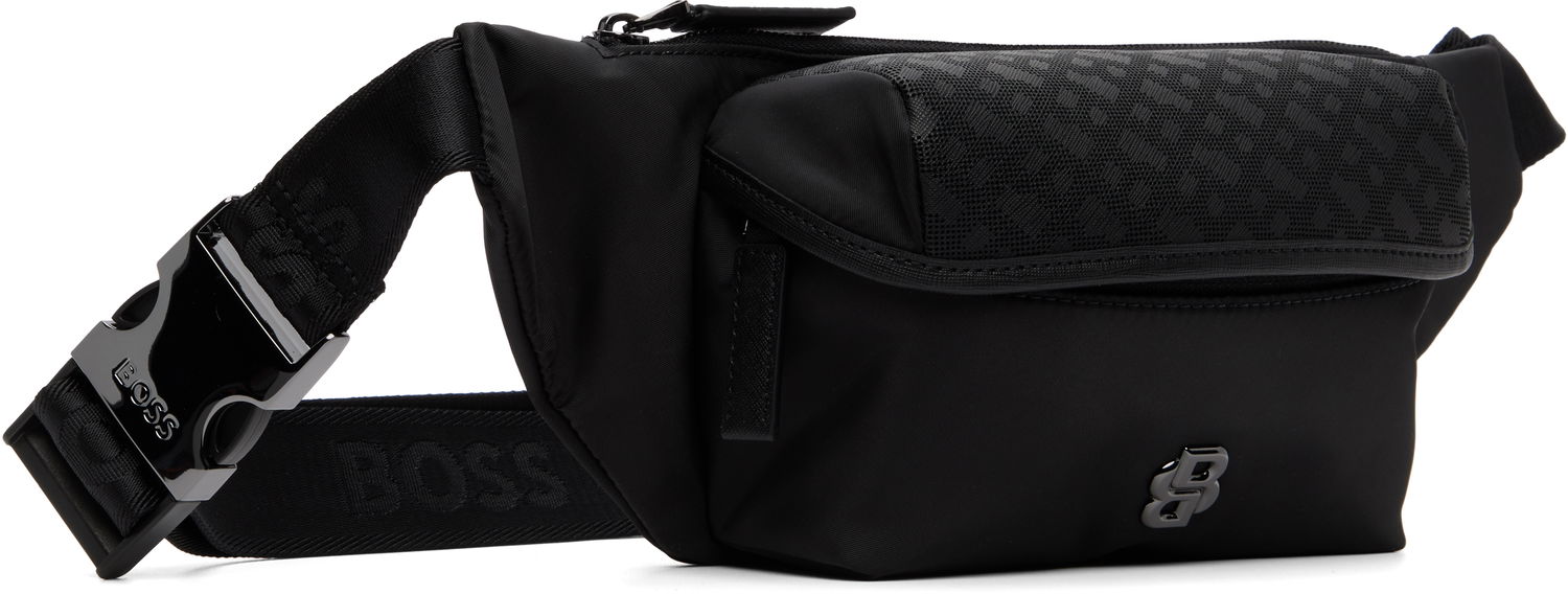 Чанта за кръста BOSS Logo Hardware Belt Bag by BOSS Черно | 50548086, 1