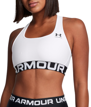Сутиен Under Armour UA HG Mid Branded Sports Bra Бяло | 1383544-100, 0