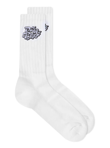Чорапи DAILY PAPER Pir Logo Sock Бяло | 2311241