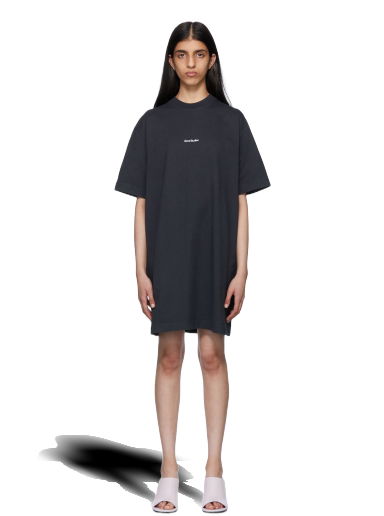 Pокля Acne Studios Cotton Mini Dress Черно | A20281-