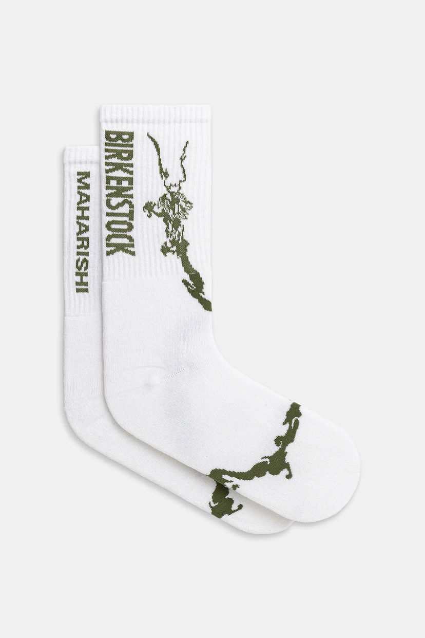 Чорапи Birkenstock Birkenstock 1774 x Maharishi Tabi Sports Socks Бяло | 1030733