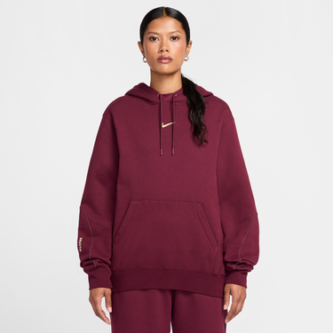 Суитчър Nike NOCTA Fleece Hoodie Бургунди | FN7659-638, 3