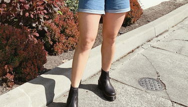 Кецове и обувки Dr. Martens Rometty Leather Chelsea Boot Черно | DM23917001, 7