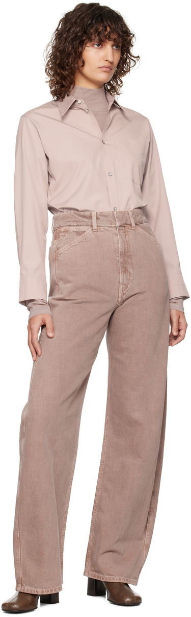 Риза LEMAIRE LEMAIRE Fitted Shirt Розово | SH1130 LF839, 3