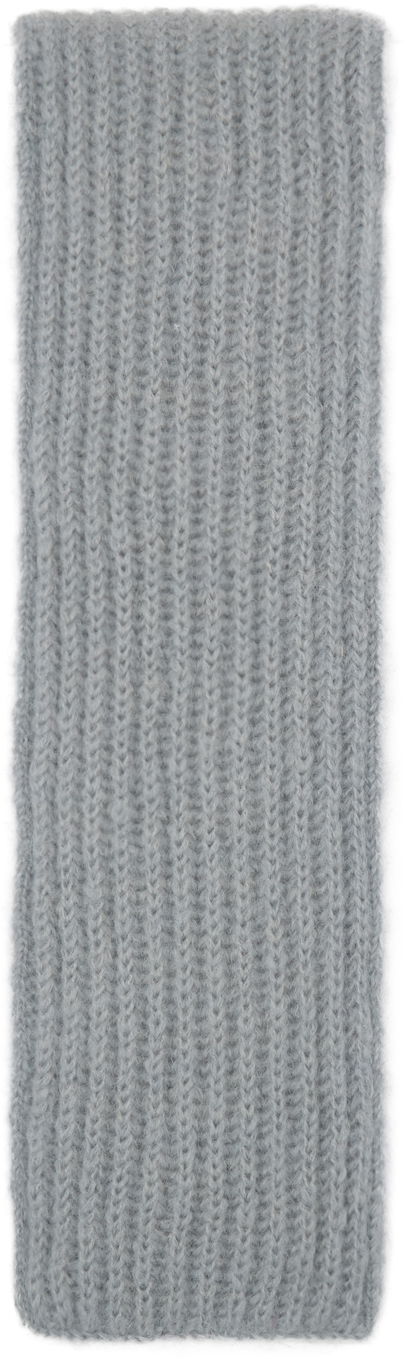 Шал Jil Sander Knitted Wool Scarf Сиво | J22ZZ0127_J14716, 1