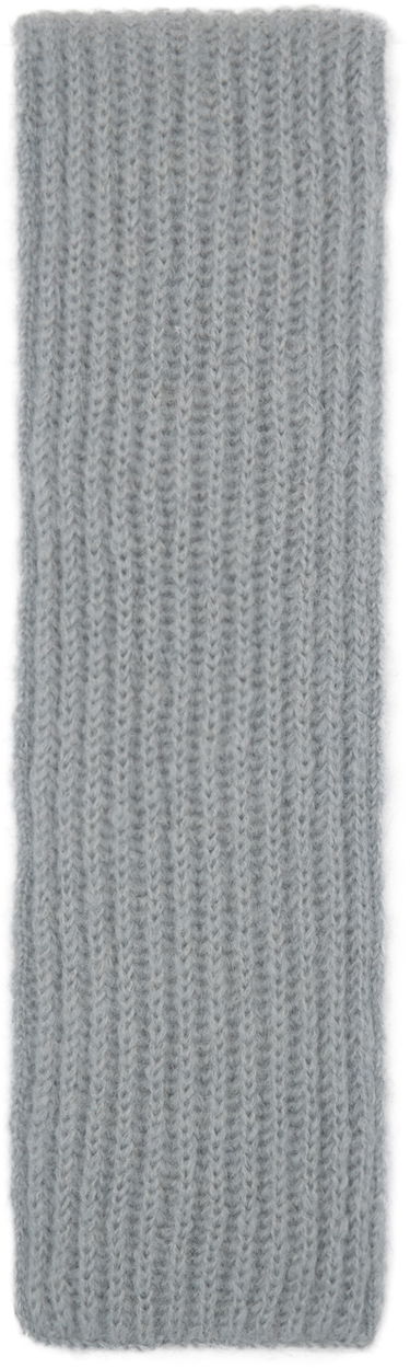 Шал Jil Sander Knitted Wool Scarf Сиво | J22ZZ0127_J14716, 1