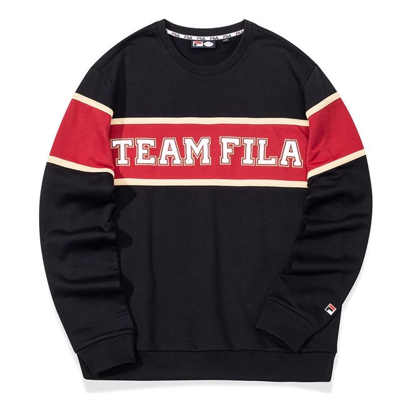 Суитчър FILA Fusion Splicing Sports Pullover Черно | T11M032214F-BK, 0