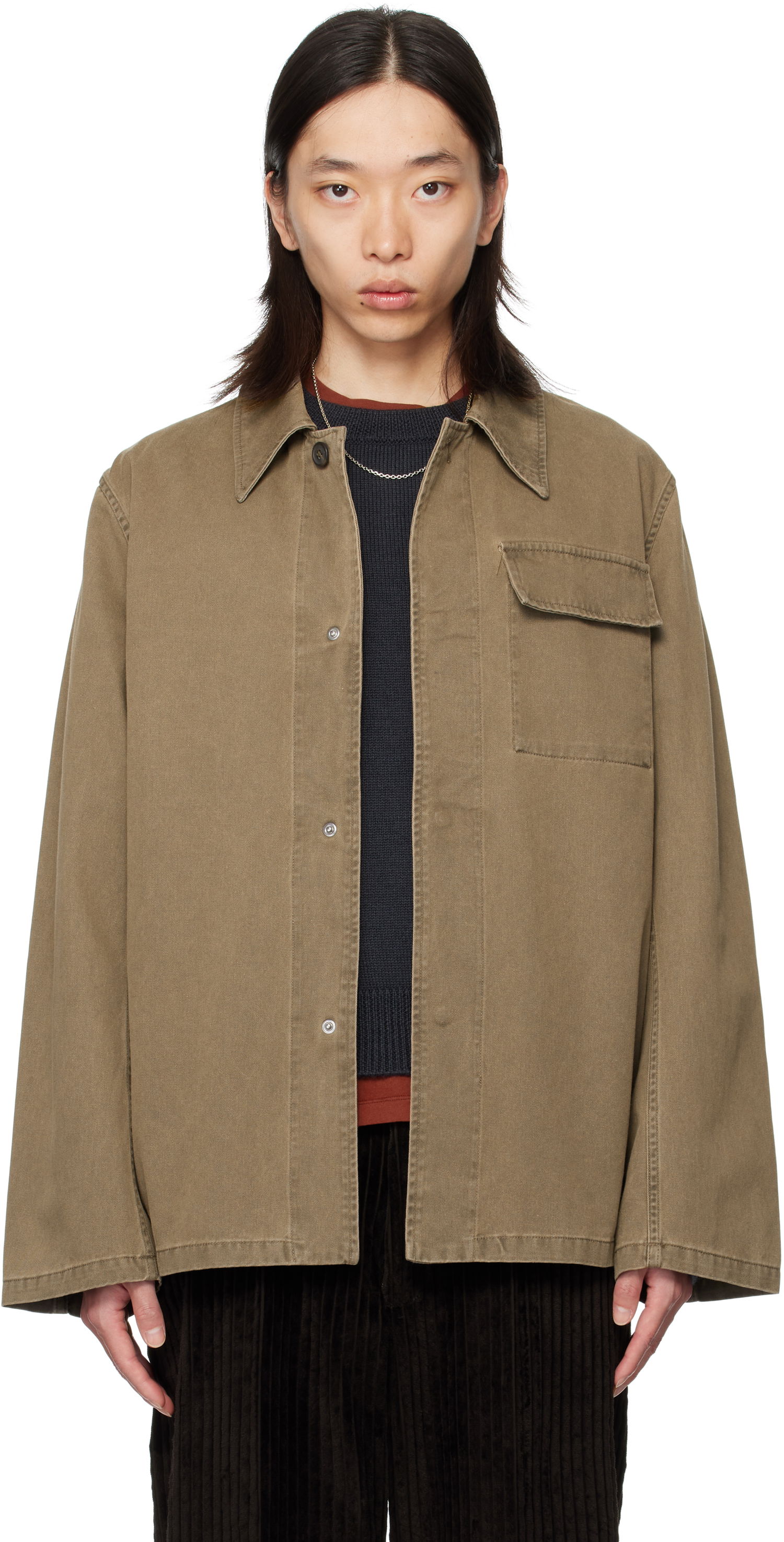 Яке OUR LEGACY Our Legacy Dutch Work Jacket Зелено | M4252DDW, 0