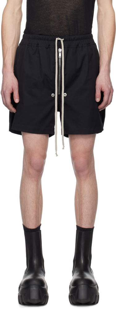 Къси панталони Rick Owens Rick Owens Hollywood Bela Boxer Shorts Черно | RU01E5391 TE, 0