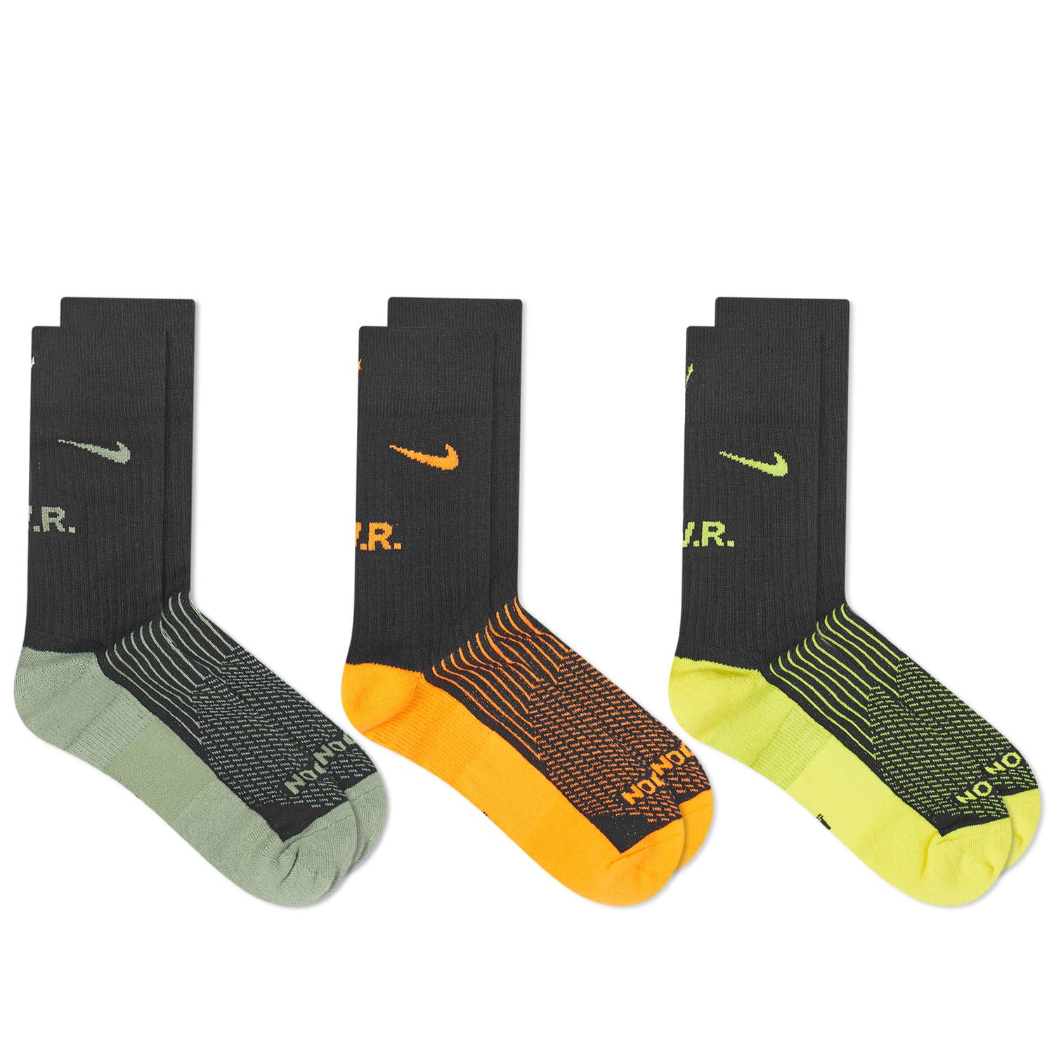Чорапи Nike NOCTA x Crew Sock - 3 Pack Multi Многоцветен | DD9240-910, 0