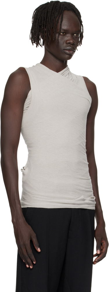 Потник Rick Owens Rick Owens Concordians Hollywood Banana Tank Top Черно | RU02E1159 JR, 4