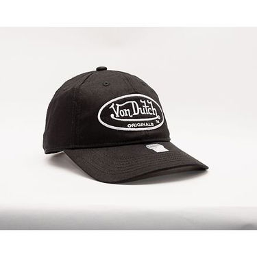 Шапка с козирка Von Dutch Dadcap Vista Cotton Black Черно | VD7030203, 0