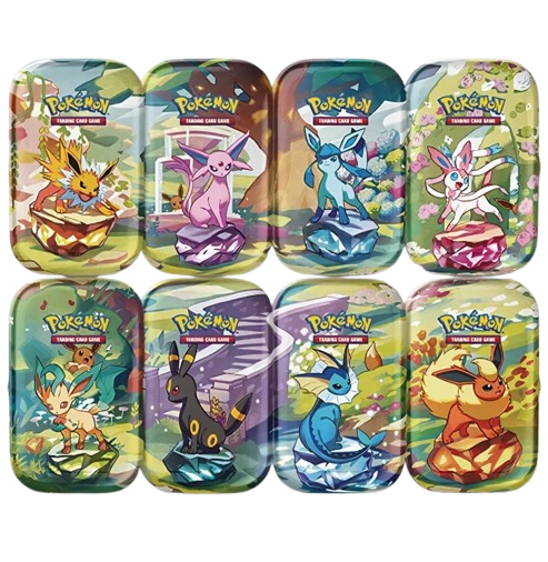 Колекционерско Pokémon Pokemon Prismatic Evolutions Mini Tin Многоцветен | TINS, 0