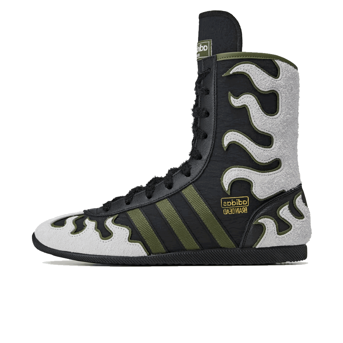 Кецове и обувки adidas Originals Brain Dead x Japan Hi "Core Black" Черно | JQ6790, 0