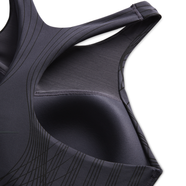 Сутиен Nike Swoosh Phoenix Mid-Support Sports Bra Лилаво | DV9994-015, 2