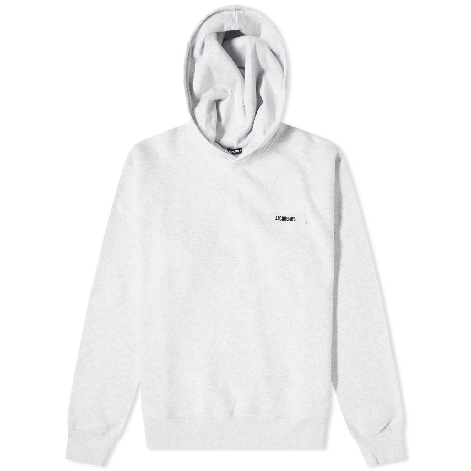 Суитчър Jacquemus Gros Grain Logo Hoodie Сиво | 24E245JS247-2036-950, 0