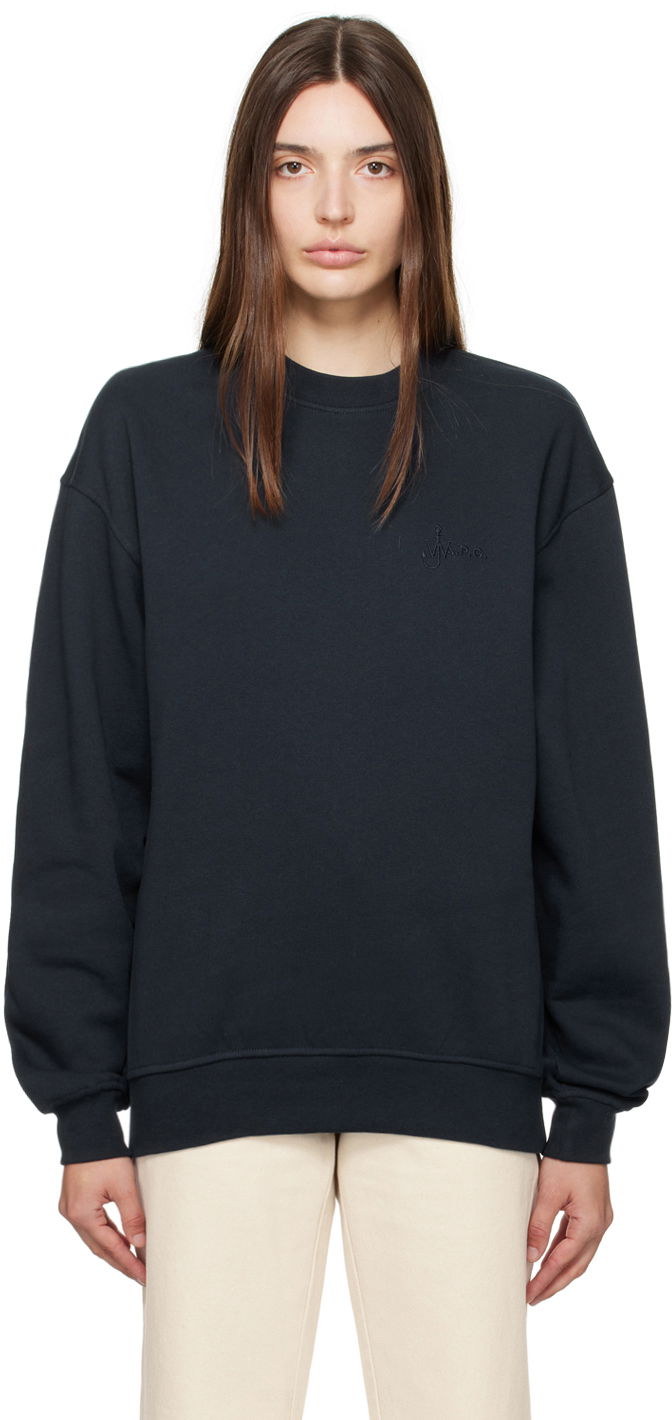 Пуловер A.P.C. JW Anderson x Crewneck Тъмно синьо | COGVB-M27830, 0