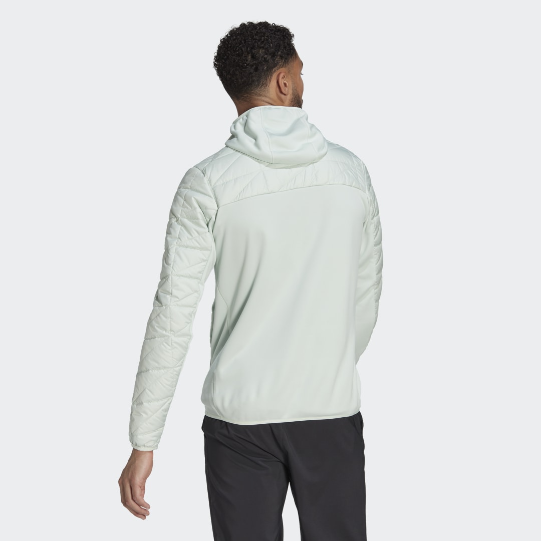 Яке adidas Performance Terrex Multi Primegreen Hybrid Insulated Jacket Зелено | HI3617, 1