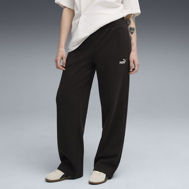 Спортни панталони Puma Essentials Small No. 1 Logo Comfort Straight-Leg Pants Кафяво | 689082_01, 0