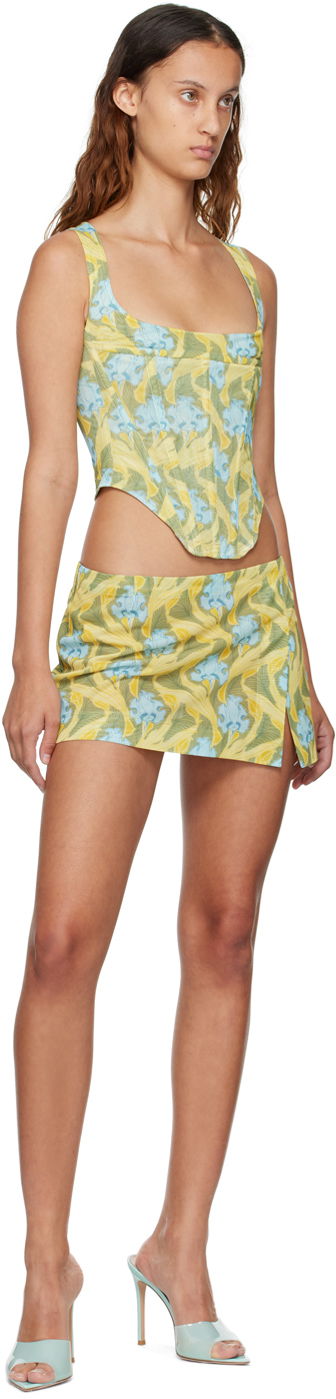Пола Miaou Miaou Micro Mini Skirt Многоцветен | 4012PM1ANB, 3