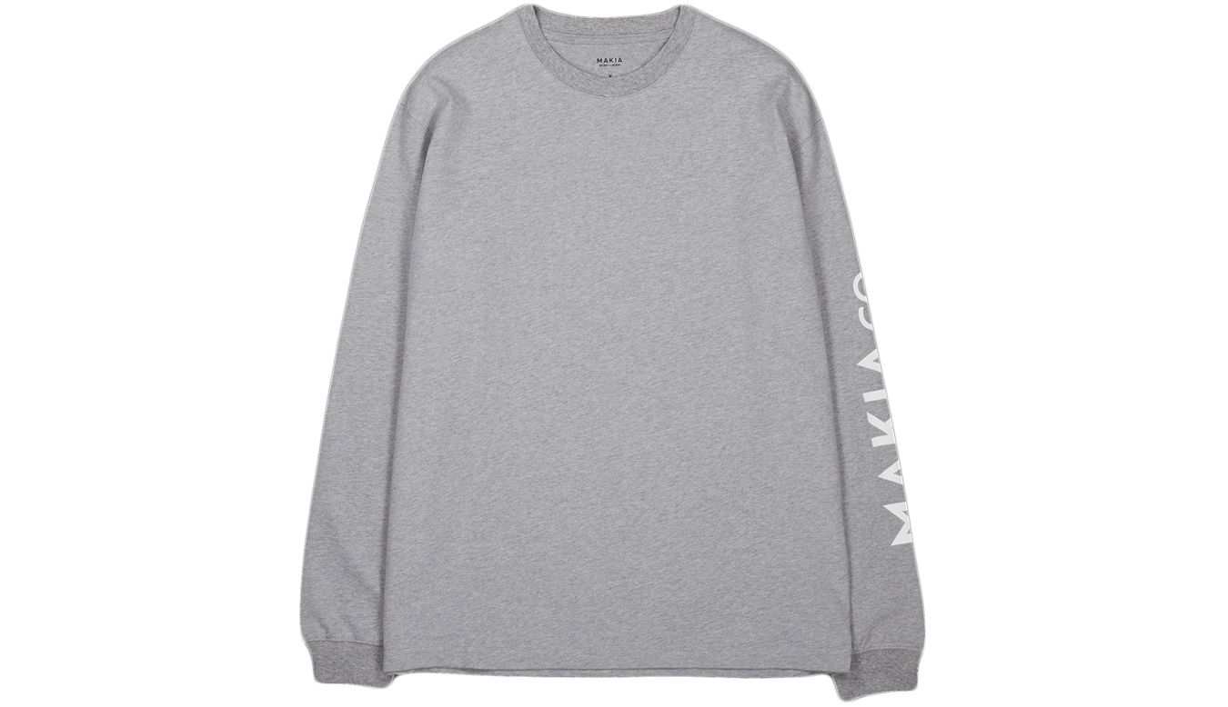 Тениска Makia Nuuk Tee Сиво | M22095_923, 0