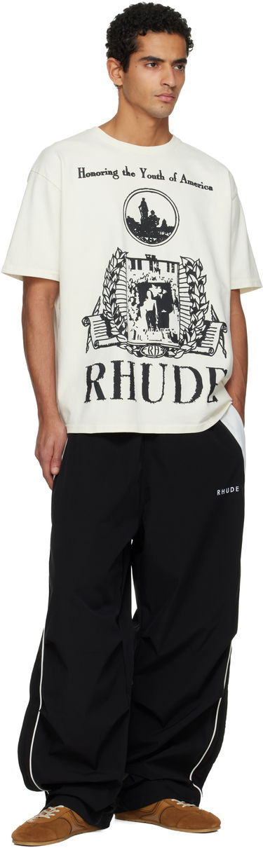 Спортни панталони Rhude Ramona Piping Track Pants Черно | RHFW25PA04041, 3