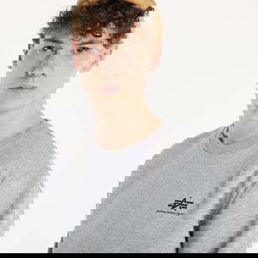 Суитчър Alpha Industries Basic Sweater Small Logo Сиво | 188307-17, 2