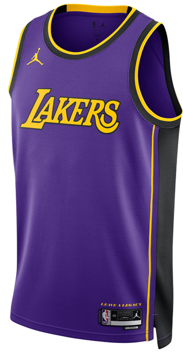Фланелка Jordan Jordan LA Lakers Dri-Fit STM B22 Jersey Лилаво | do9563-504, 0