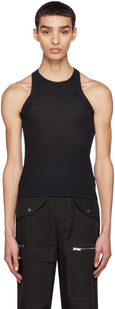 Потник Dion Lee Lace Tank Top Черно | C3099R23, 0