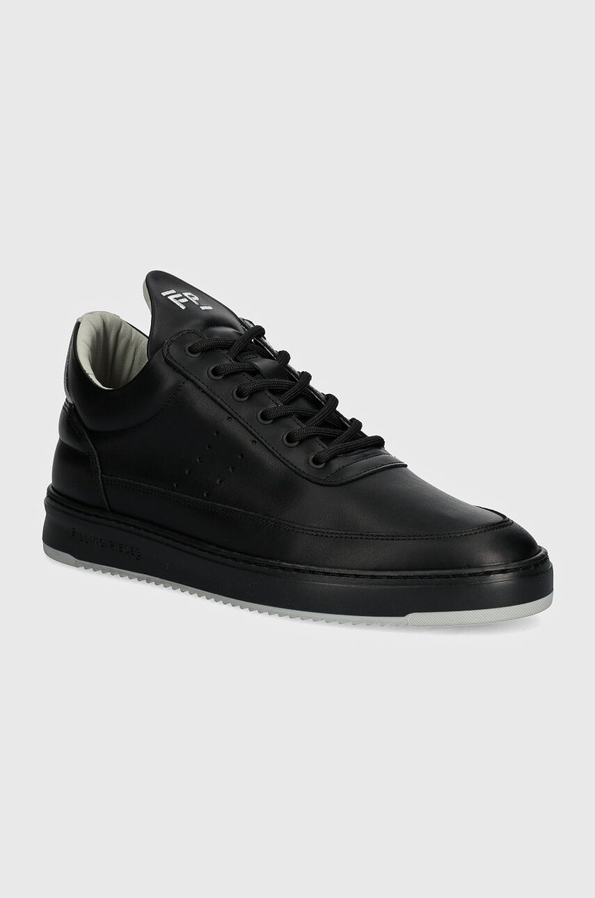 Кецове и обувки Filling Pieces Low Top Bianco Черно | 10127792200, 0