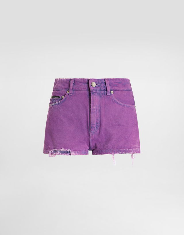 Dolce & Gabbana Distressed Denim Shorts 36