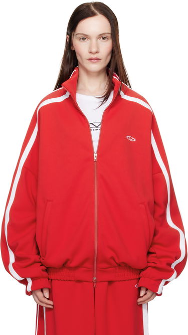 Яке VETEMENTS Vetements Oval Logo Track Jacket Червено | UA66JA360R, 0
