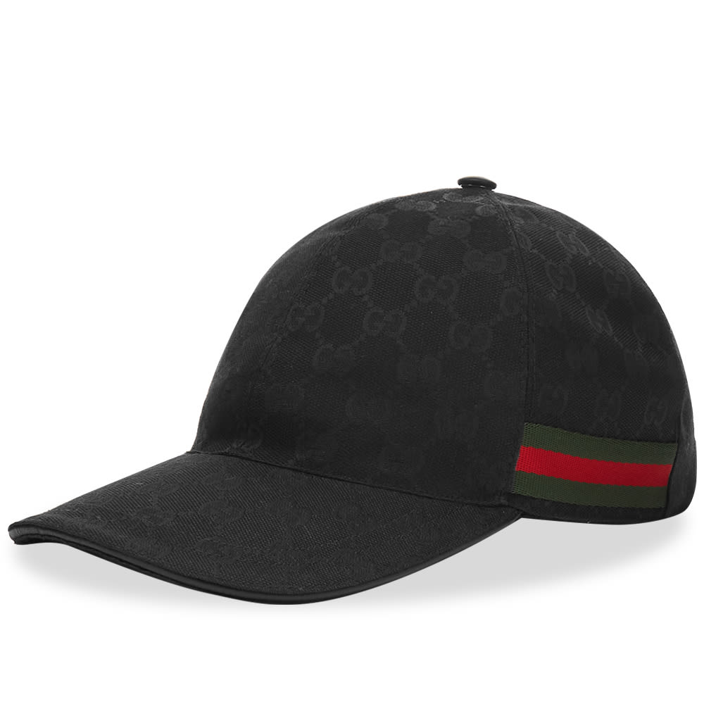 Шапка с козирка Gucci Gg Jaquard Baseball Cap Черно | 200035-KQWBG-1060, 0