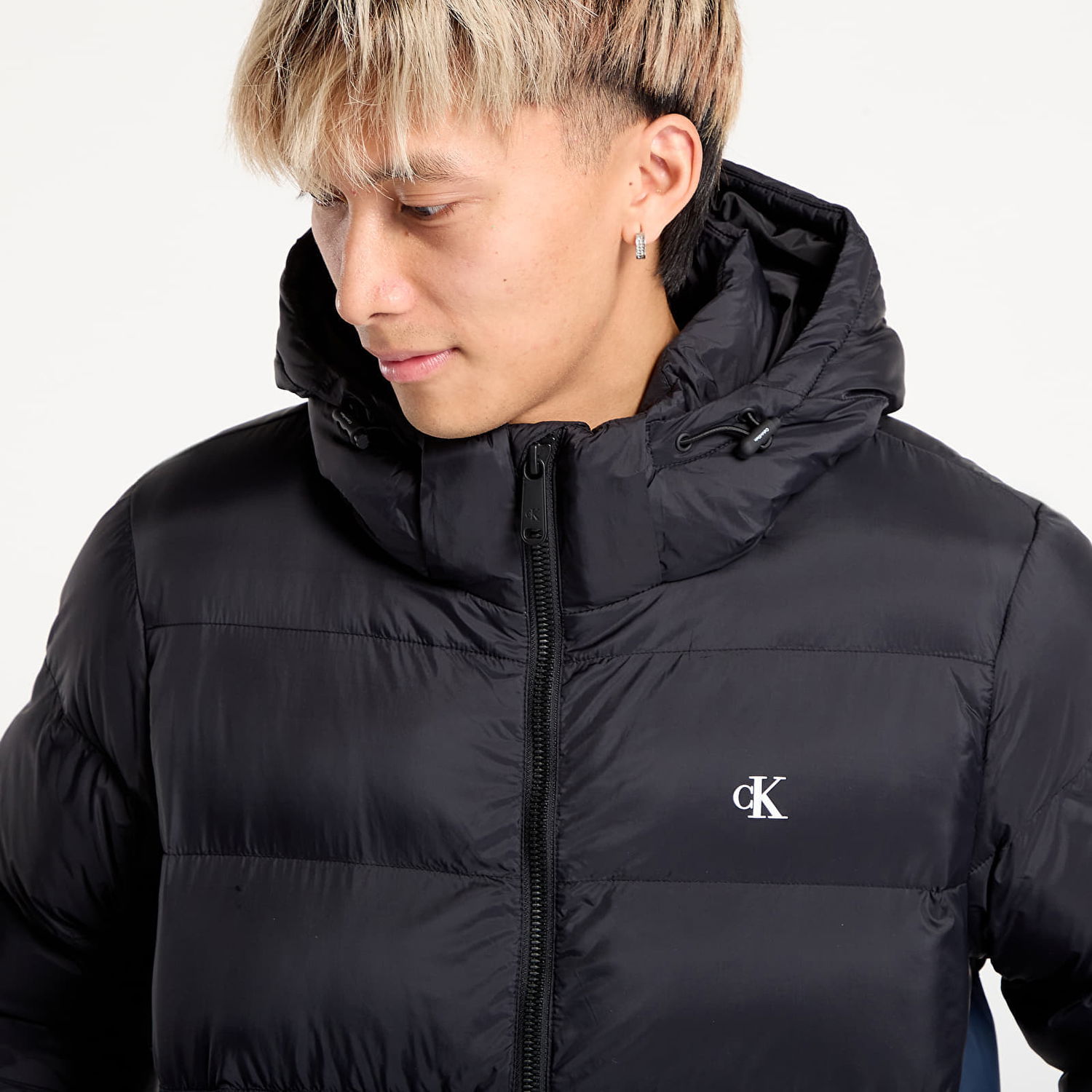 Пухо яке CALVIN KLEIN Calvin Klein Jeans Ls Nylon Color Block Jacket Тъмно синьо | LV04RD527G UB1, 1