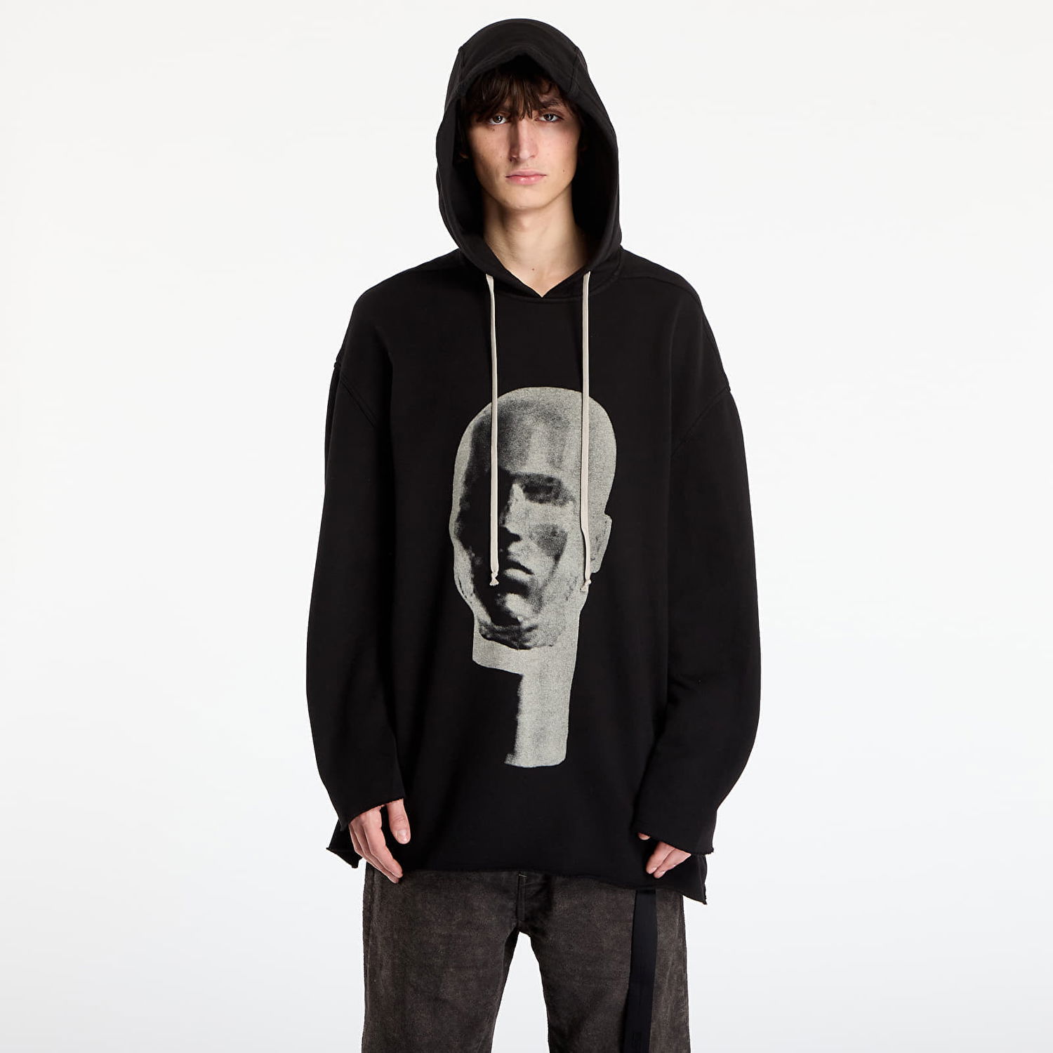 Суитчър Rick Owens Rick Owens DRKSHDW Peter Graphic Hoodie Черно | DU02E7280 FEP1P 0908, 0