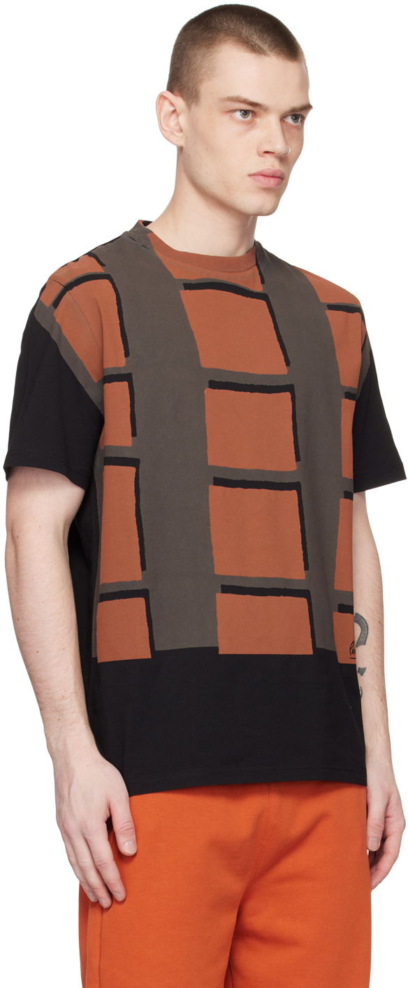 Тениска Paul Smith Paul Smith Brick Print T-Shirt Многоцветен | M1R-919T-KP3666-79, 1