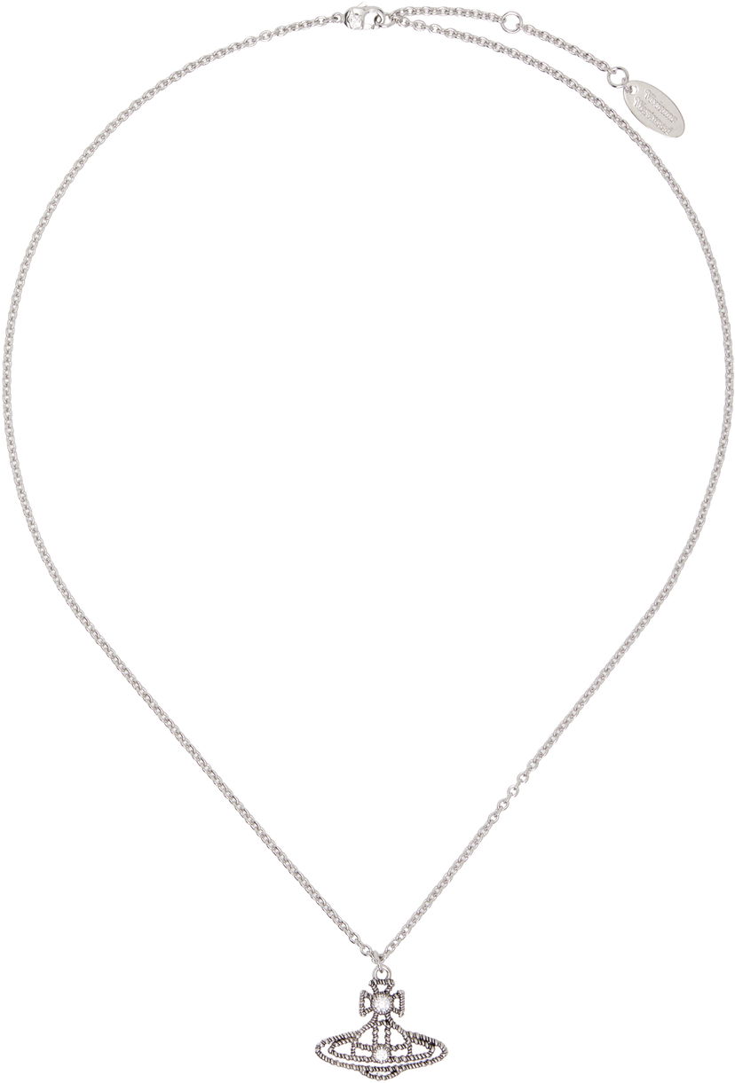 Колие Vivienne Westwood Coretta Pendant Necklace Металик | 630203GJ-02P156-
