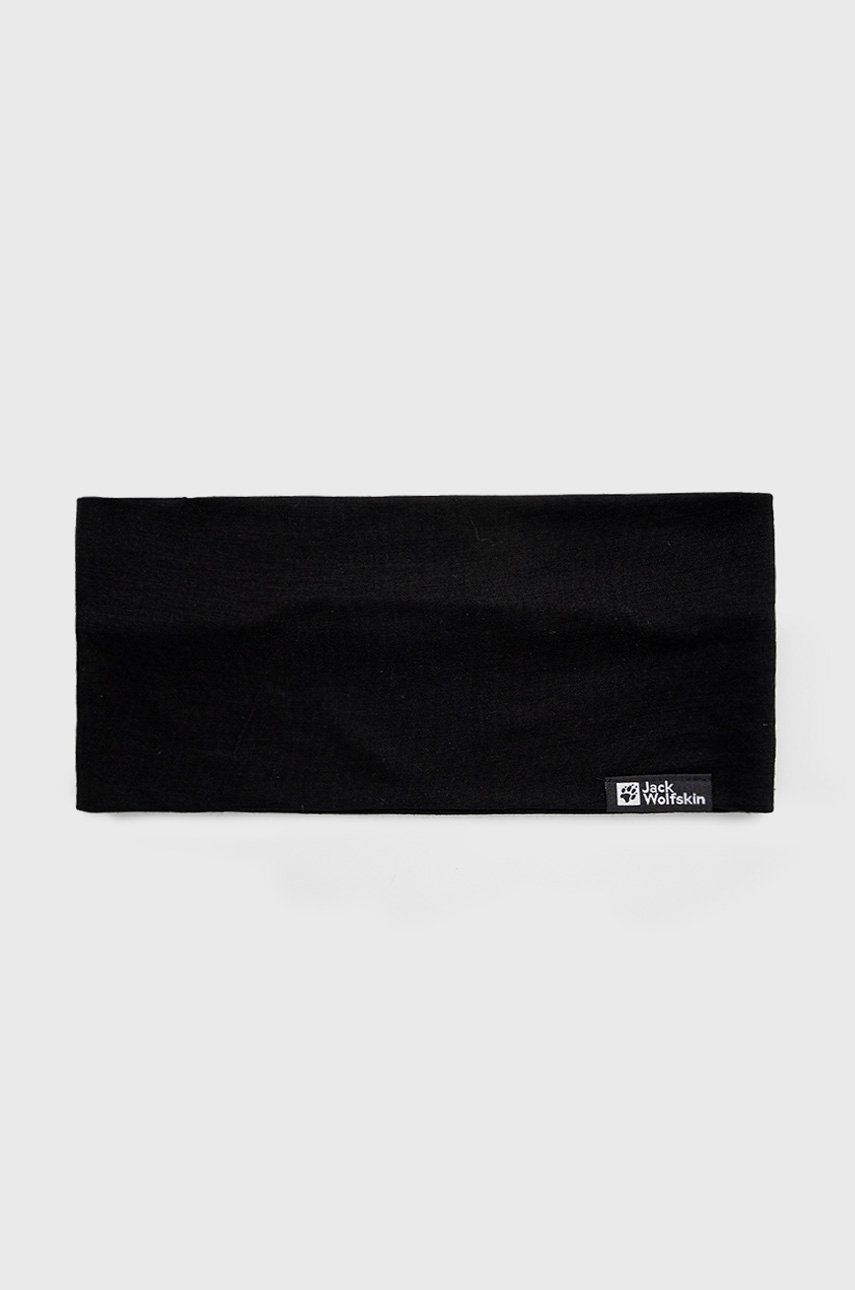 Кепки и шапки Jack Wolfskin Merino Headband Черно | 1910721, 0